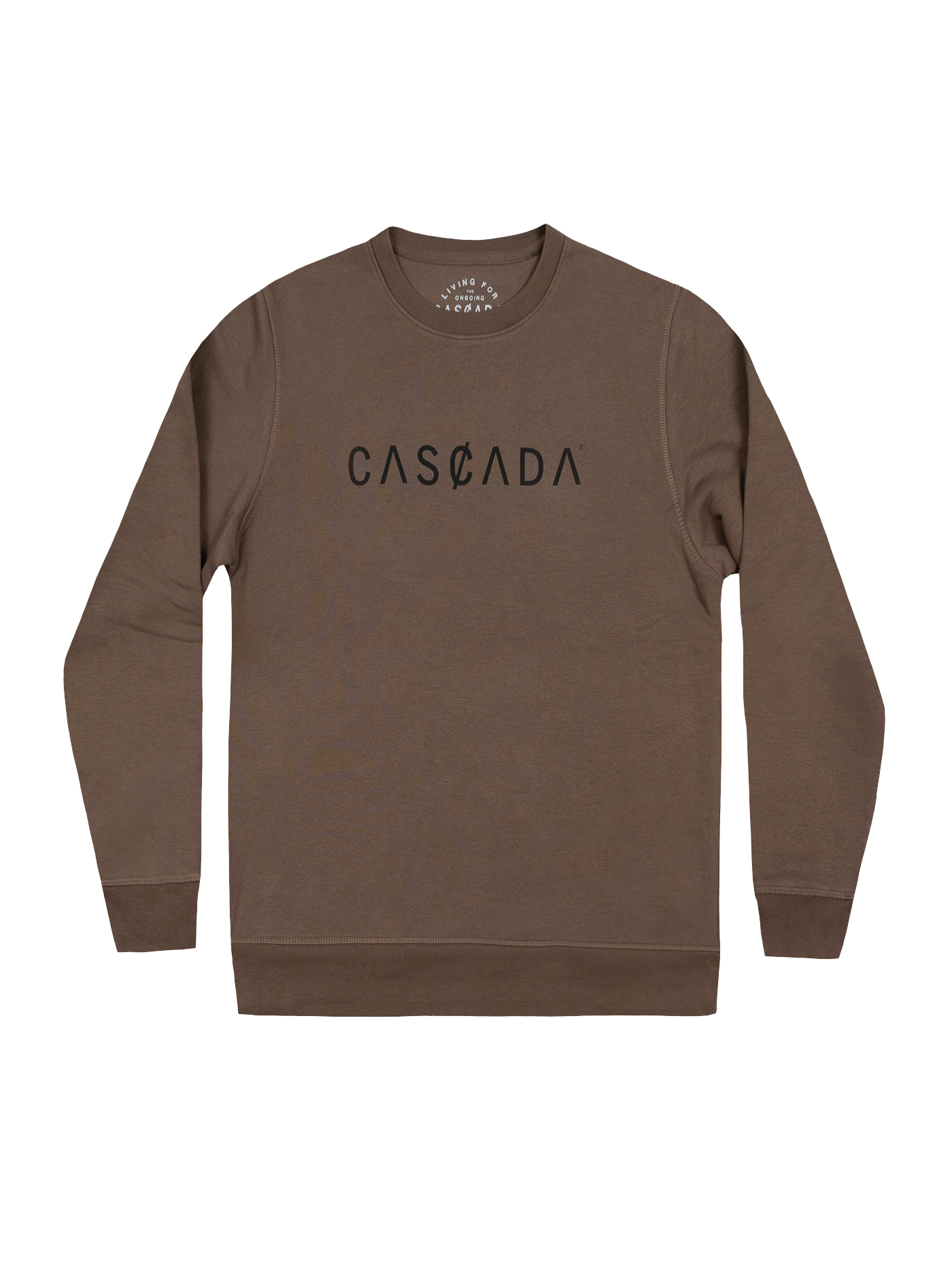 Unisex Classic Crew - Logo Ash Brown