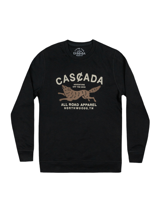 Unisex Classic Crew - Off The Grid - Black