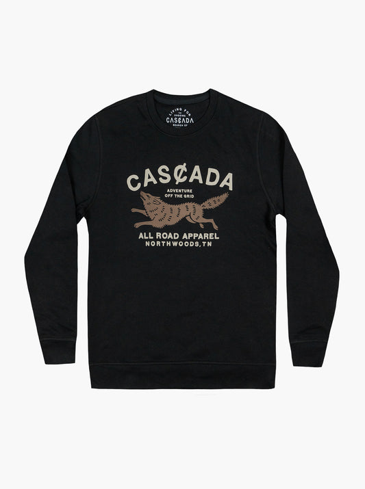 Unisex Classic Crew - Off The Grid - Black