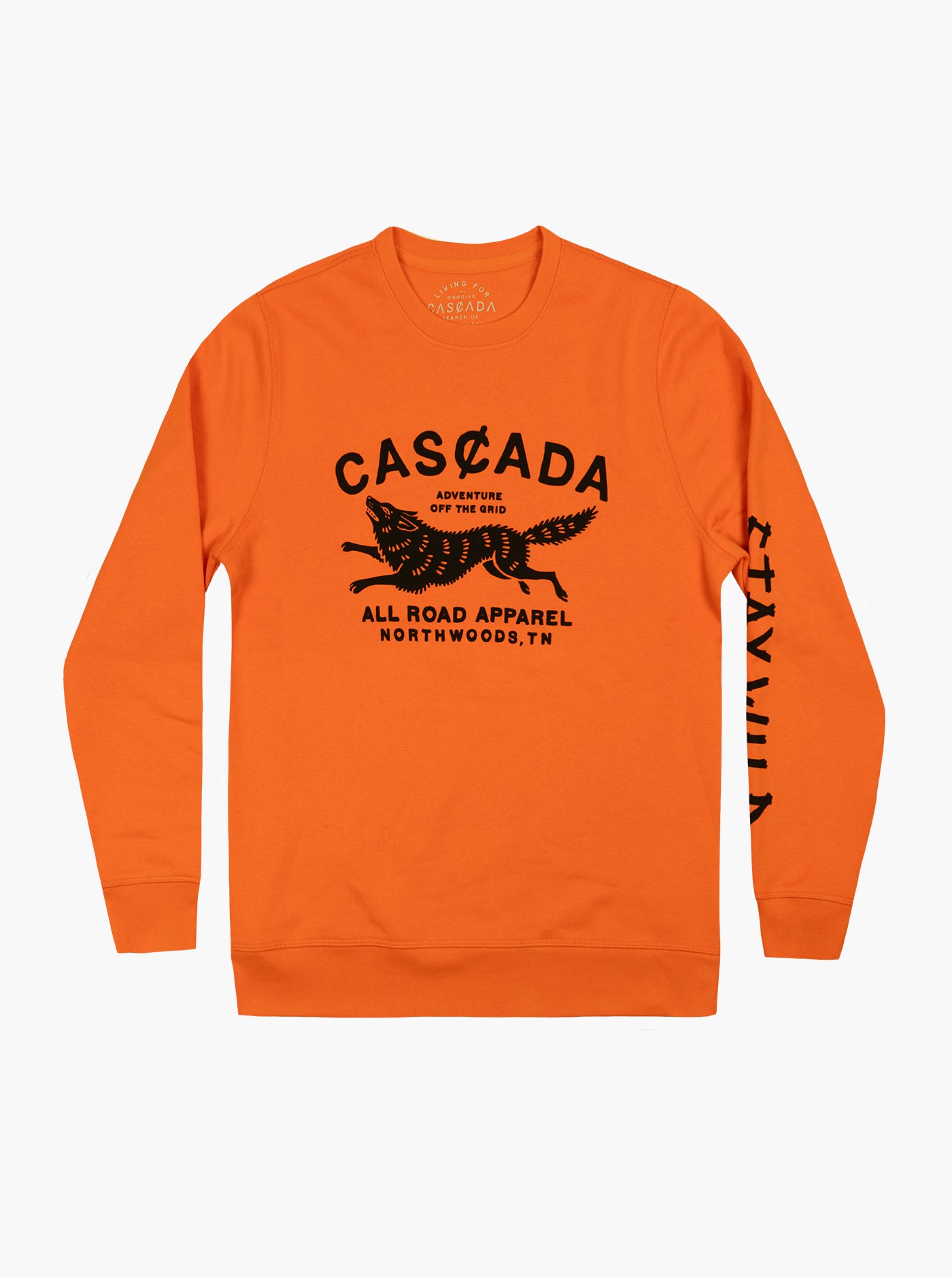 Unisex Classic Crew - Off The Grid - Blaze Orange