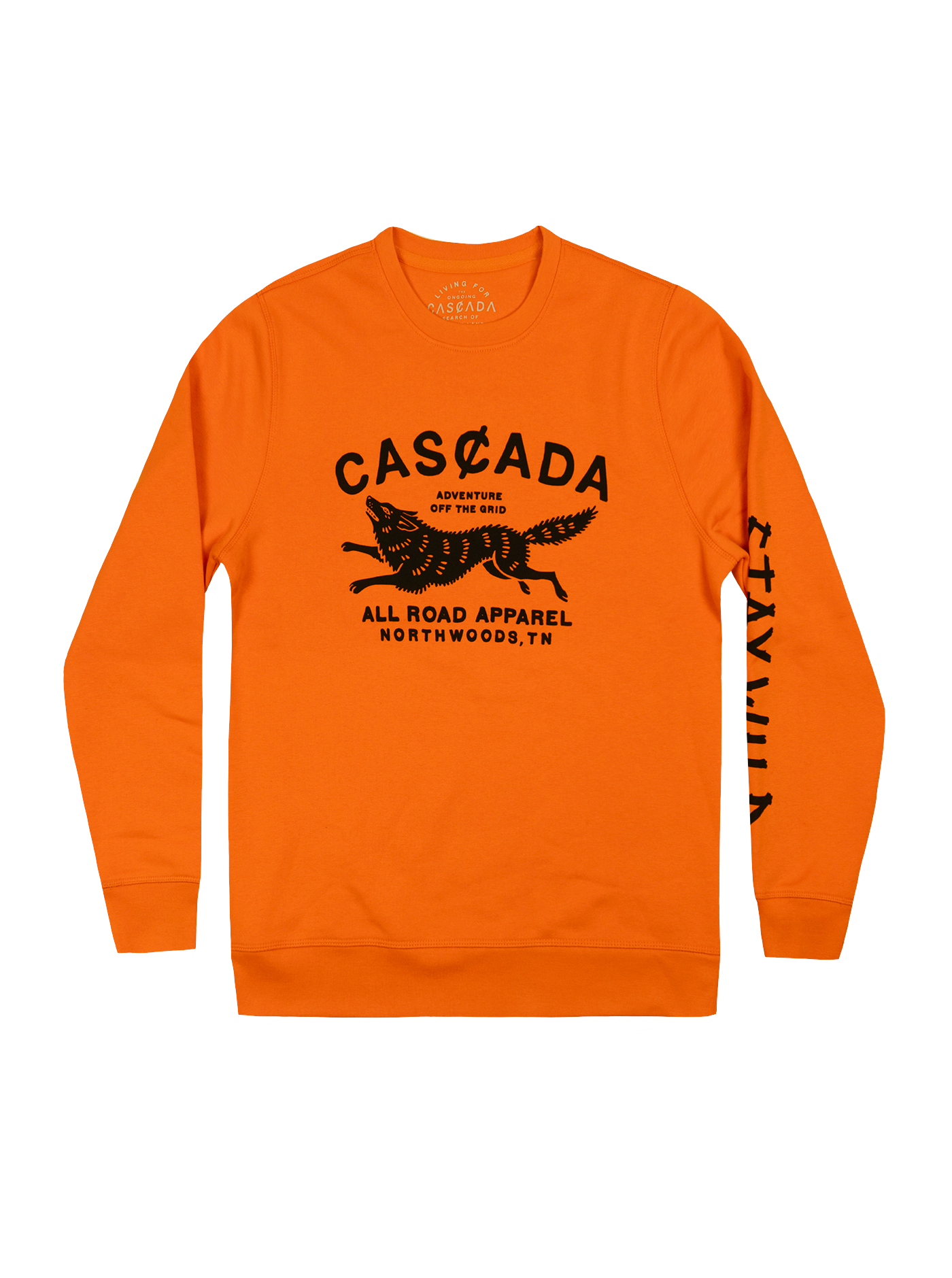Unisex Classic Crew - Off The Grid - Blaze Orange