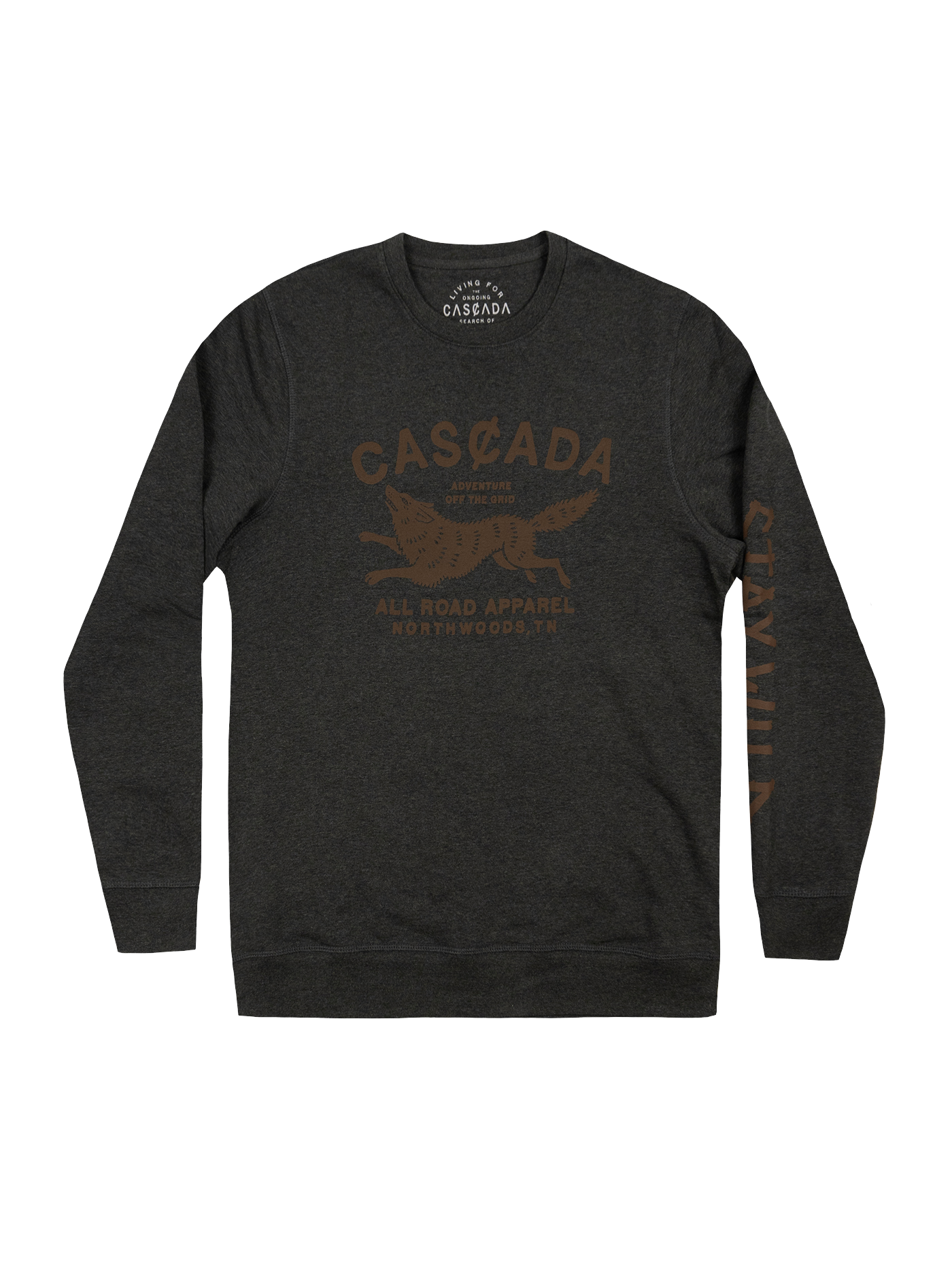 Unisex Classic Crew - Off The Grid - Dark Sand