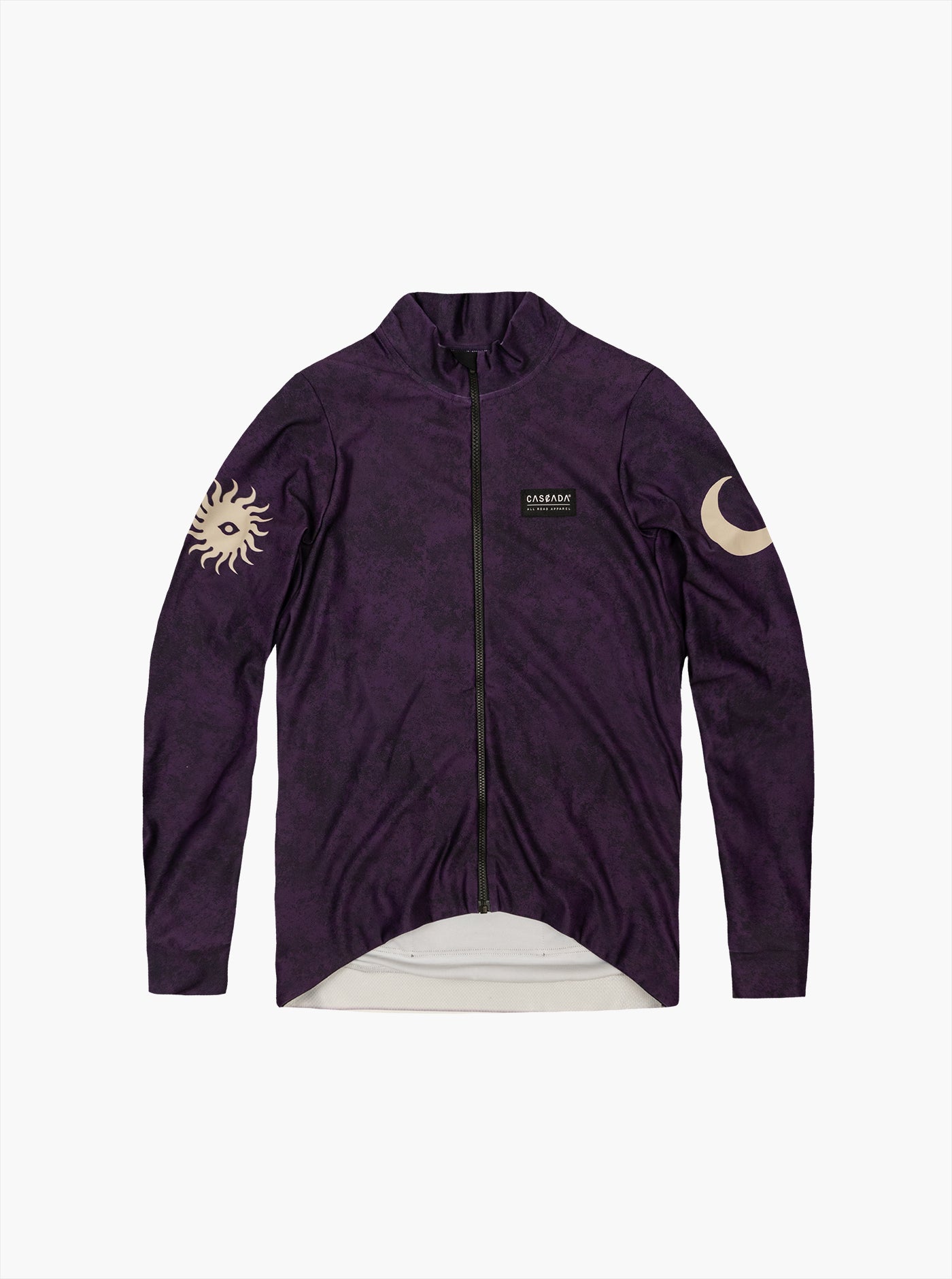 Women's Cycling Long Sleeve Jersey - Haze Plum