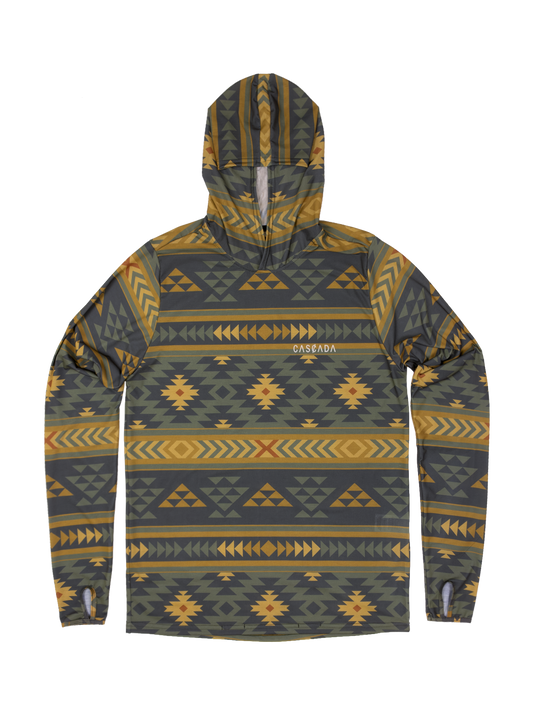 Trail T-Shirt Hoodie - Earth Sagebrush