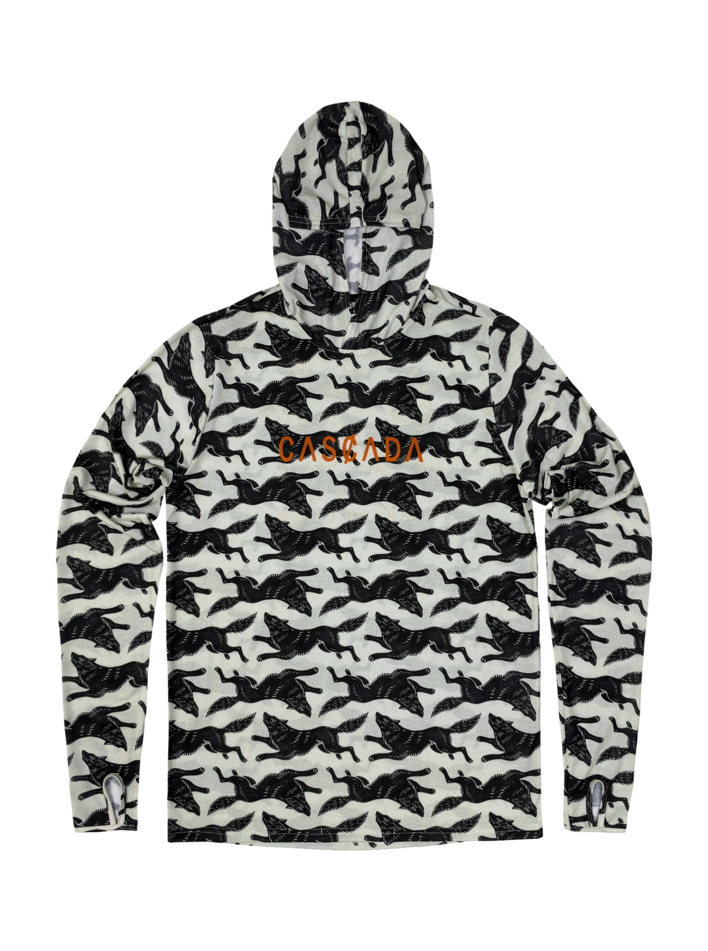 Trail T-Shirt Hoodie - Wolfpack