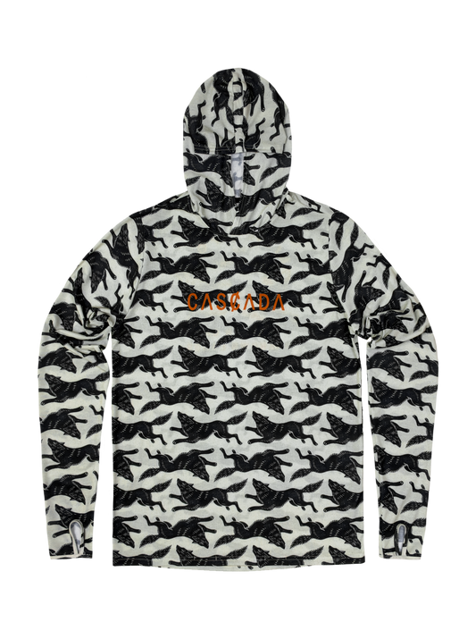 Trail T-Shirt Hoodie - Wolfpack