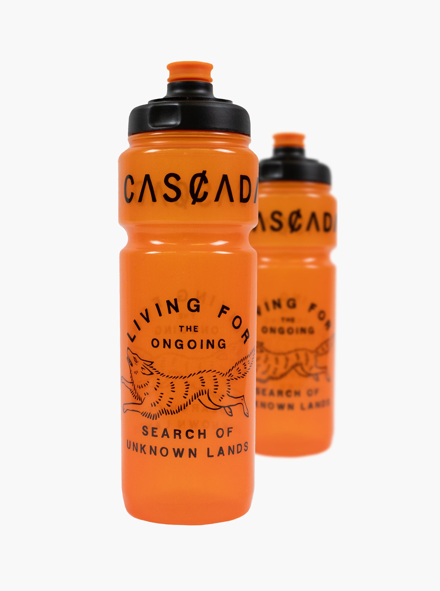 Signature Bidon - Transparent Orange