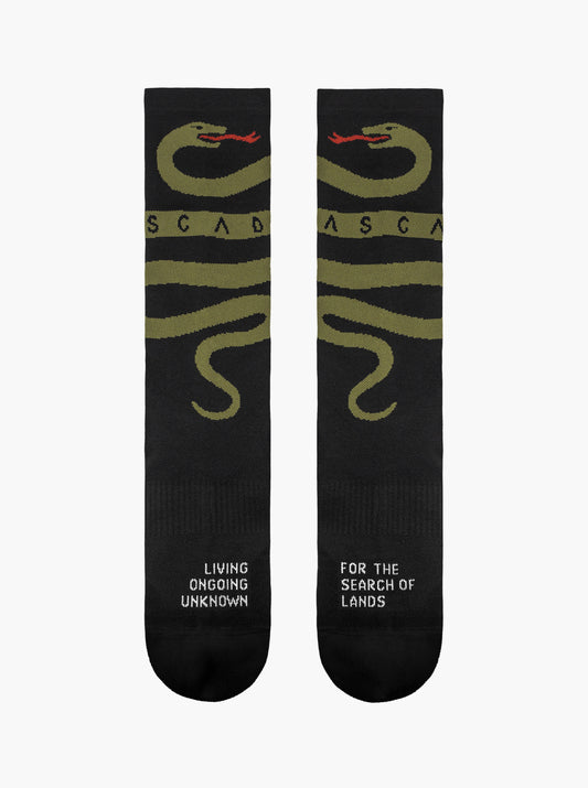 Cross Socks - Snake