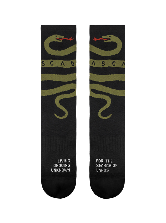 Cross Socks - Snake