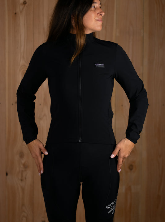 Women's Cycling Winter Jacket - Black