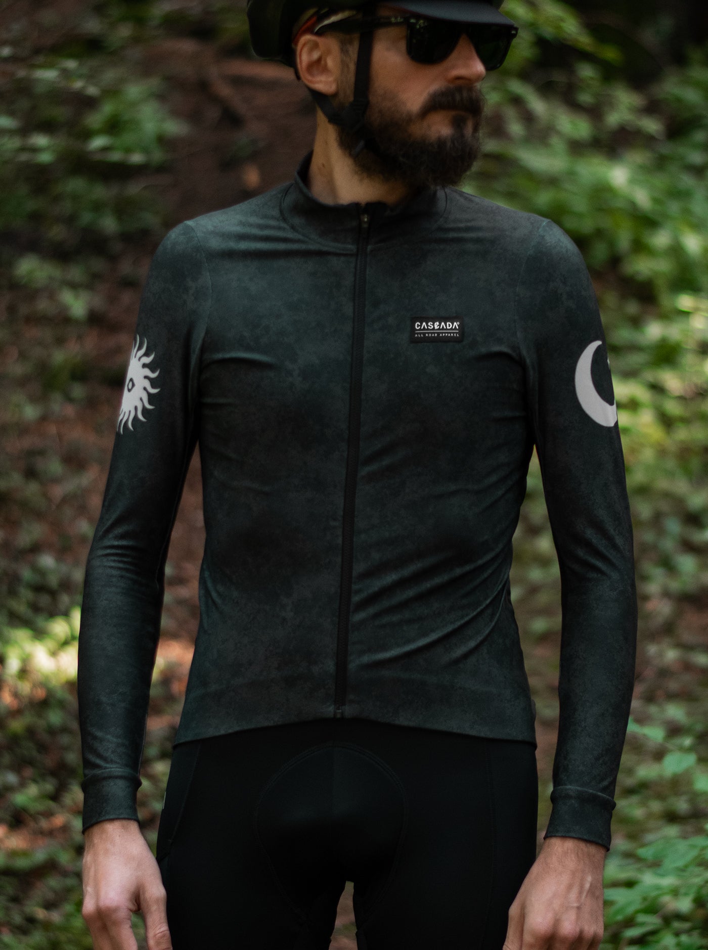 Cycling Long Sleeve Jersey - Haze Green