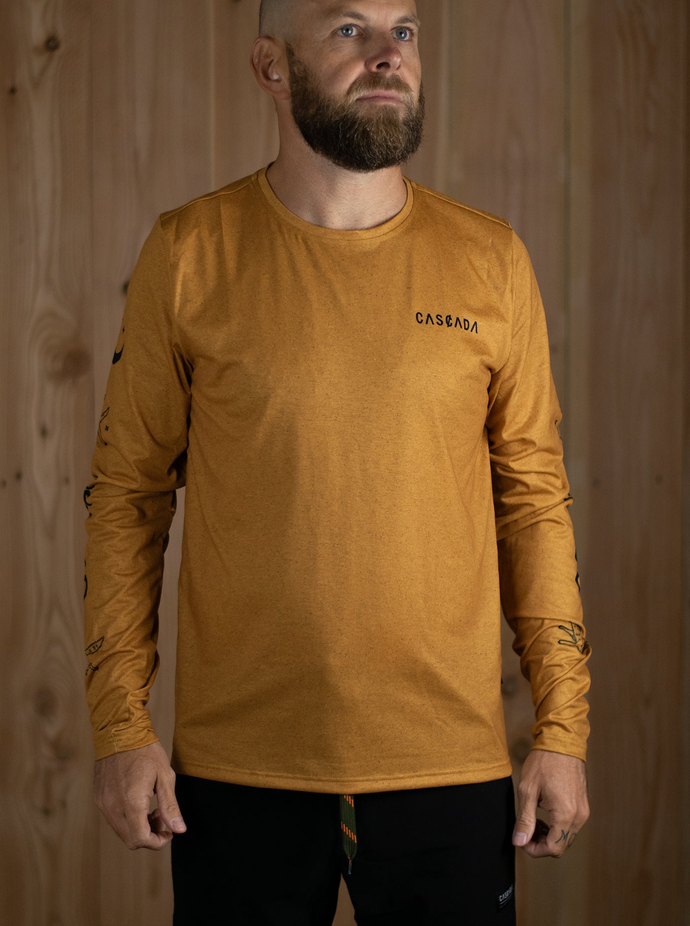 Trail Long Sleeve T-Shirt - Honey Gold