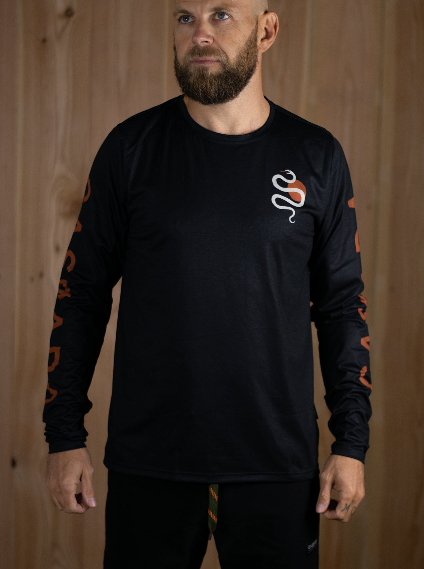 Trail Long Sleeve T-Shirt - Snakebite Black