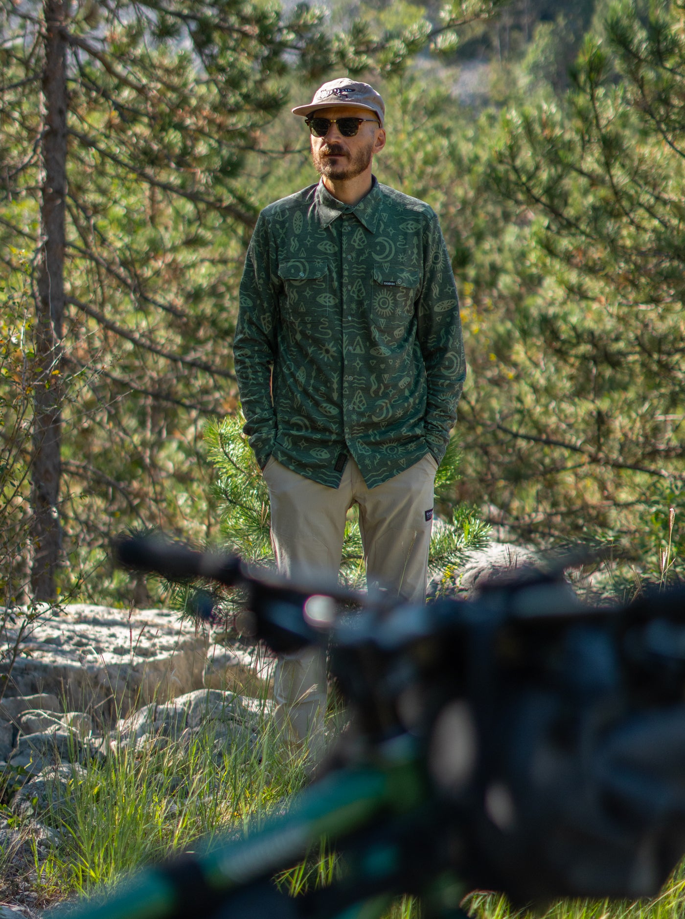 Land Outdoor Shirt - Woodcut
