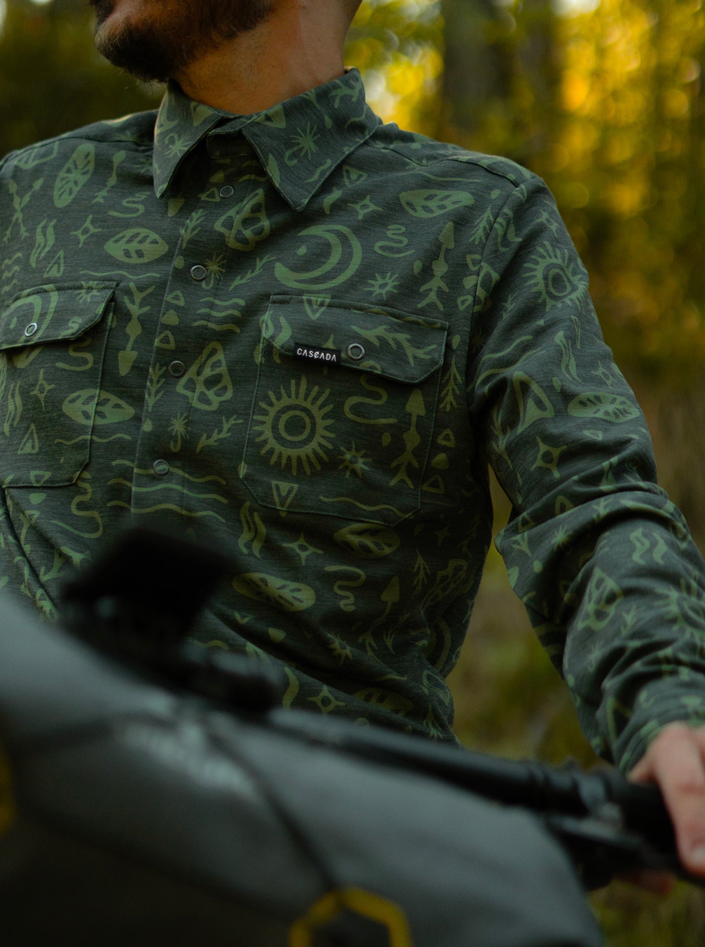 Land Outdoor Shirt - Woodcut