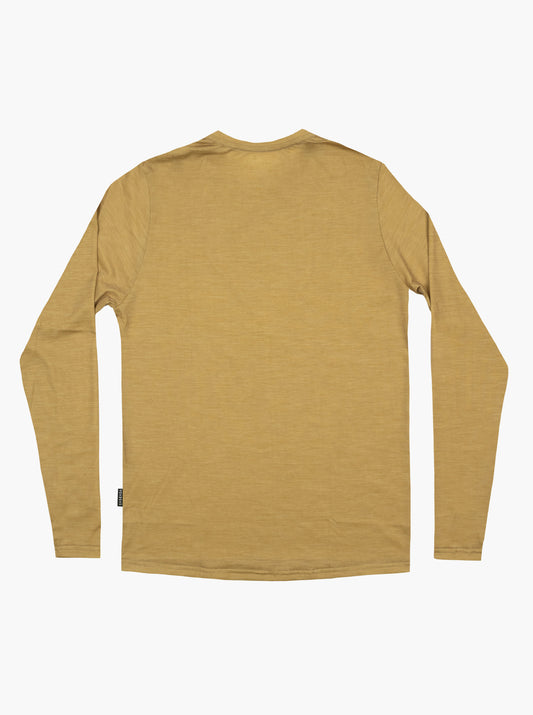 Raw Lightweight Merino Jersey - Mustard