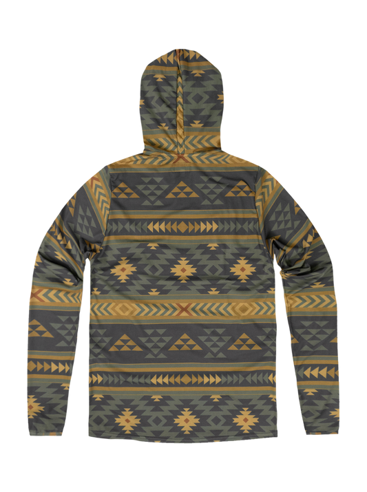 Trail T-Shirt Hoodie - Earth Sagebrush