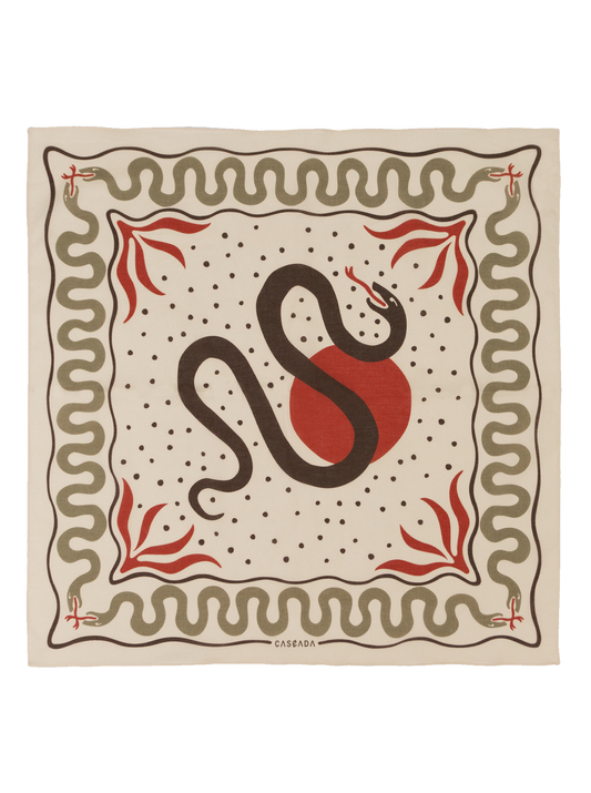 Bandana - Snakebite - Cream