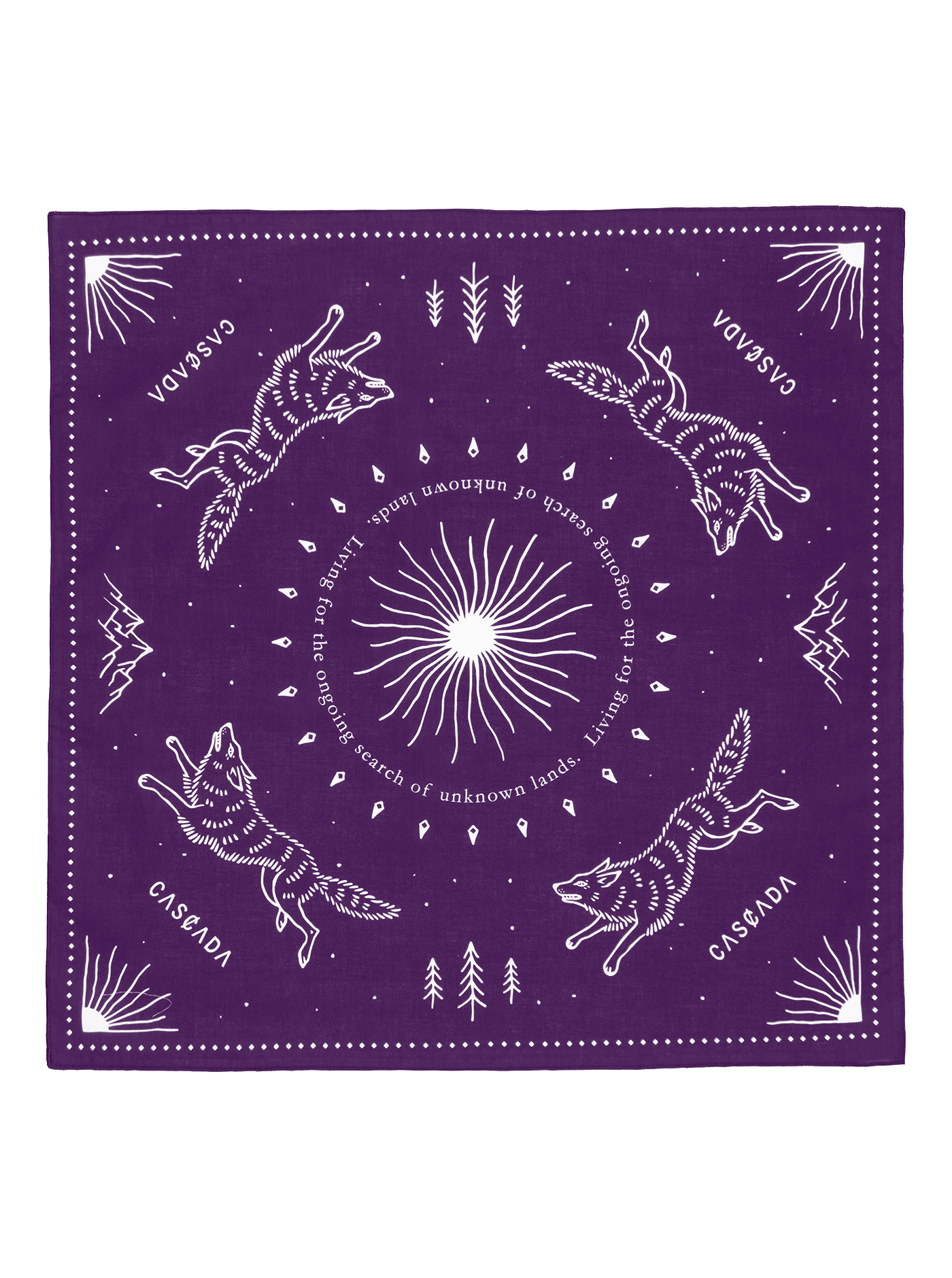 Bandana - Wolfpack - Purple Haze