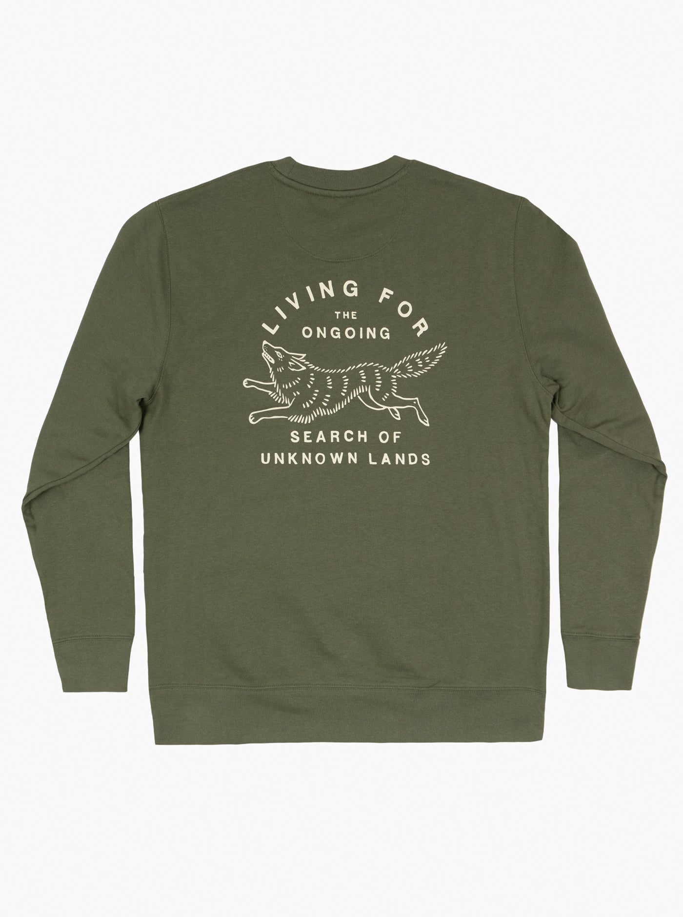 Unisex Classic Crew - Olive