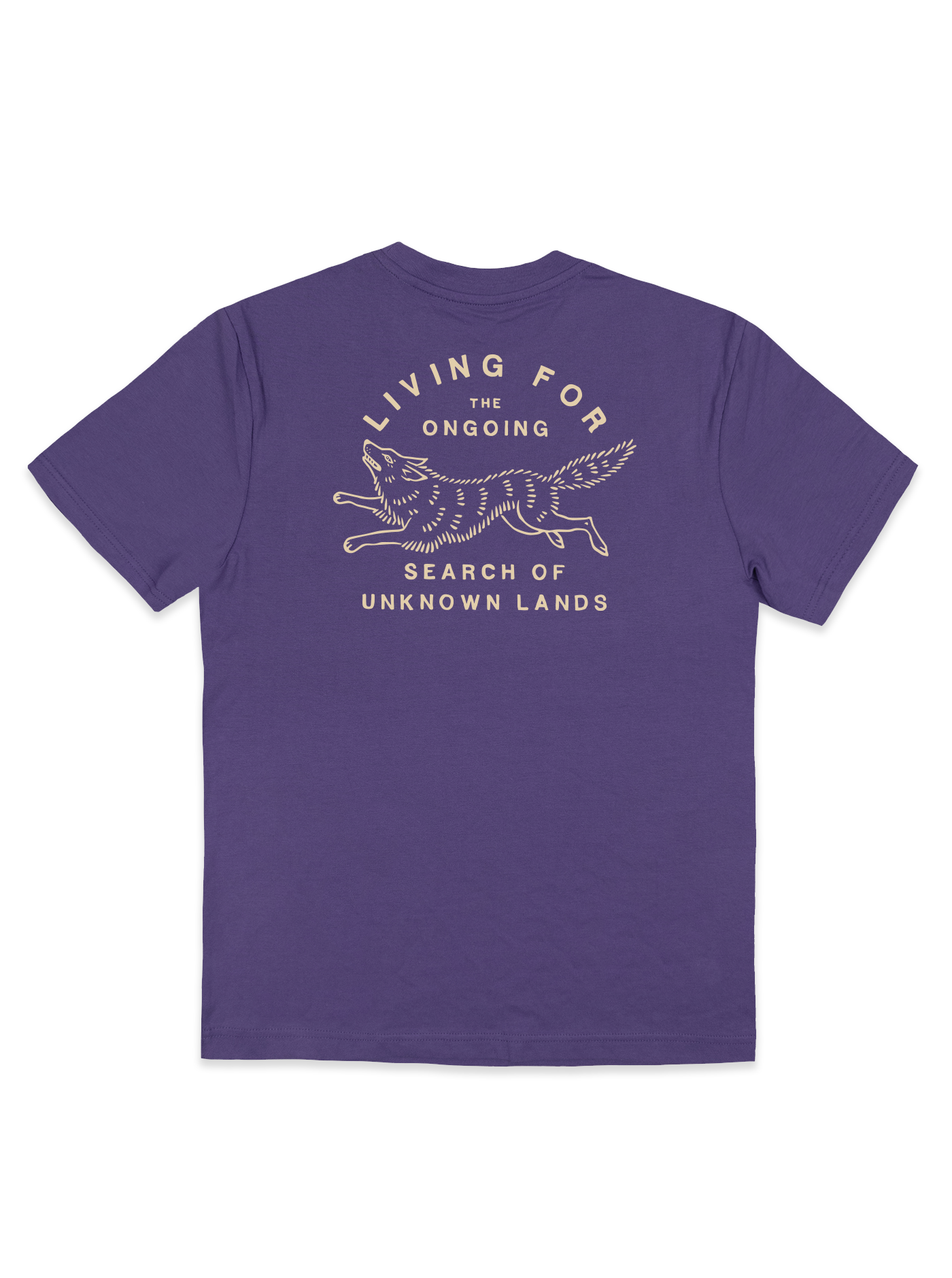 Cotton Unisex T-Shirt - Classic Logo - Purple Haze