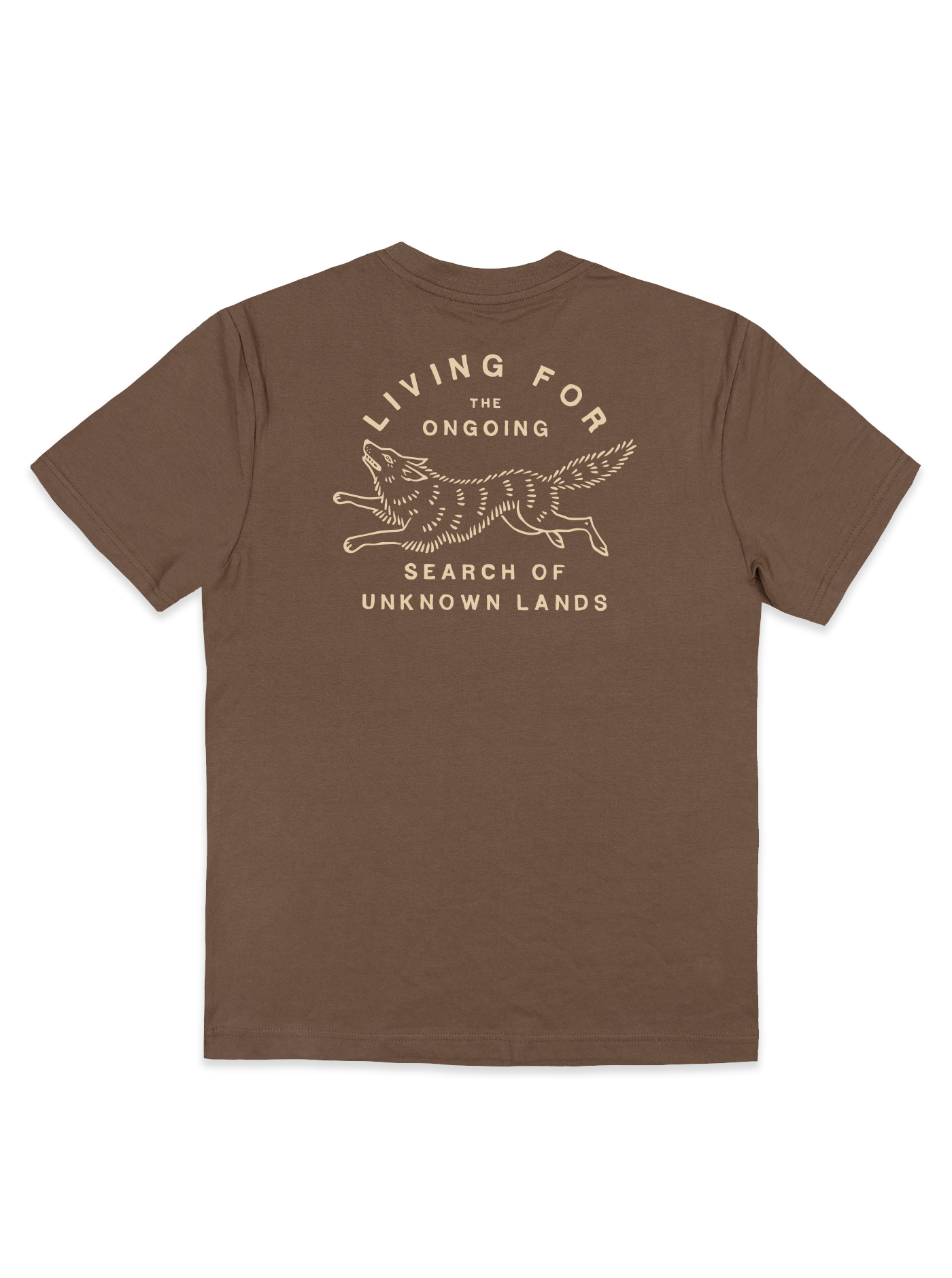 Cotton Unisex T-Shirt - Classic Logo - Dark Brown