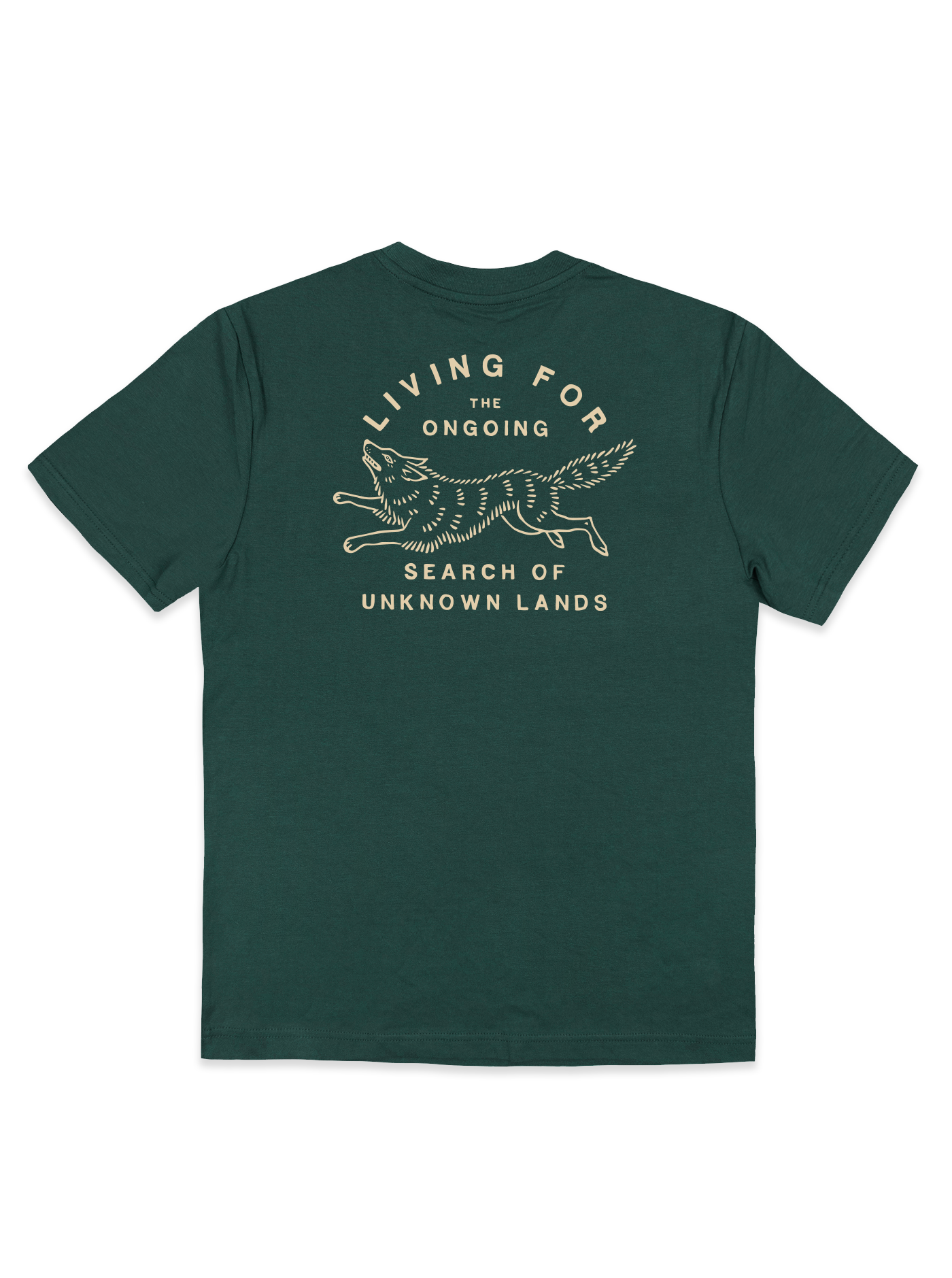 Cotton Unisex T-Shirt - Classic Logo - Forest Green