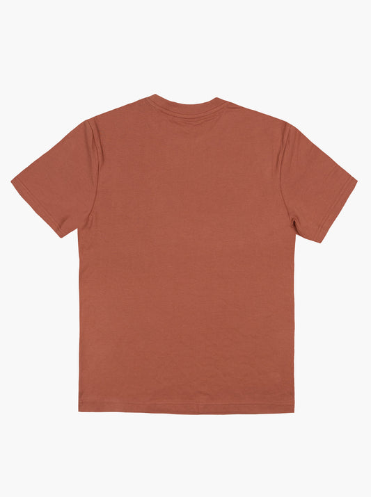 Cotton Unisex T-Shirt - Off The Grid - Burnt Sienna