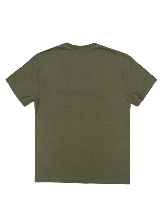 Cotton Unisex T-Shirt - Off The Grid - Olive Drab