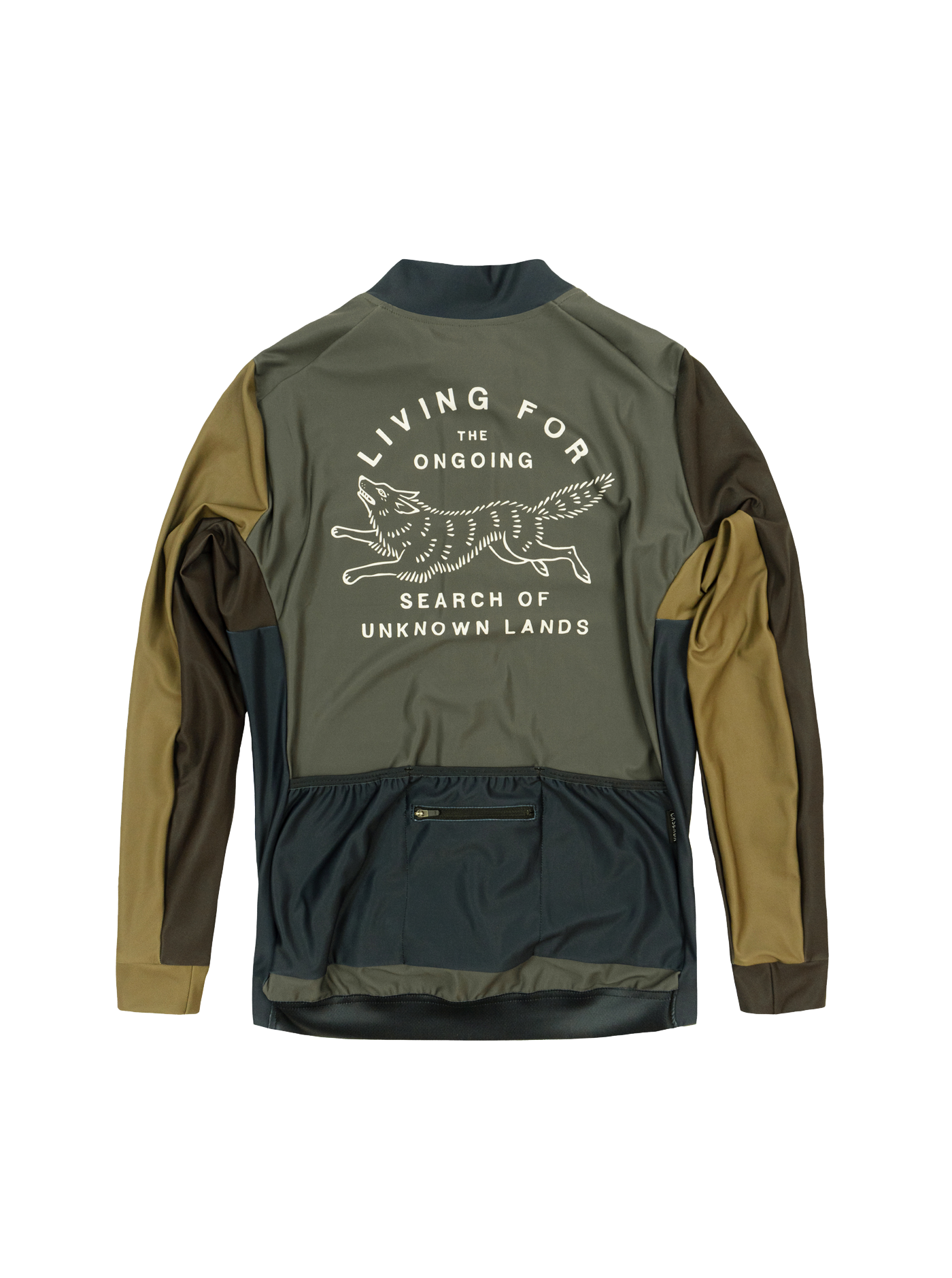 Cycling Long Sleeve Jersey - Bush