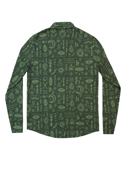 Land Outdoor Shirt - Woodcut