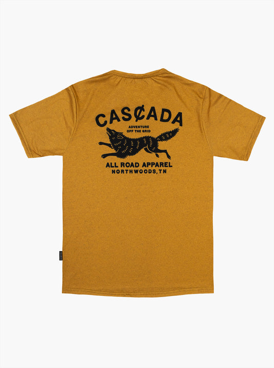 Trail T-Shirt - Off The Grid - Honey Gold