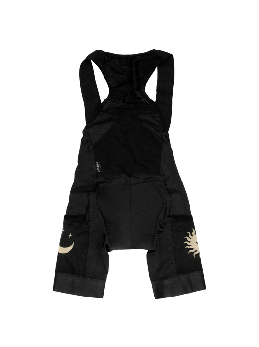 Cargo Bib Shorts - Black