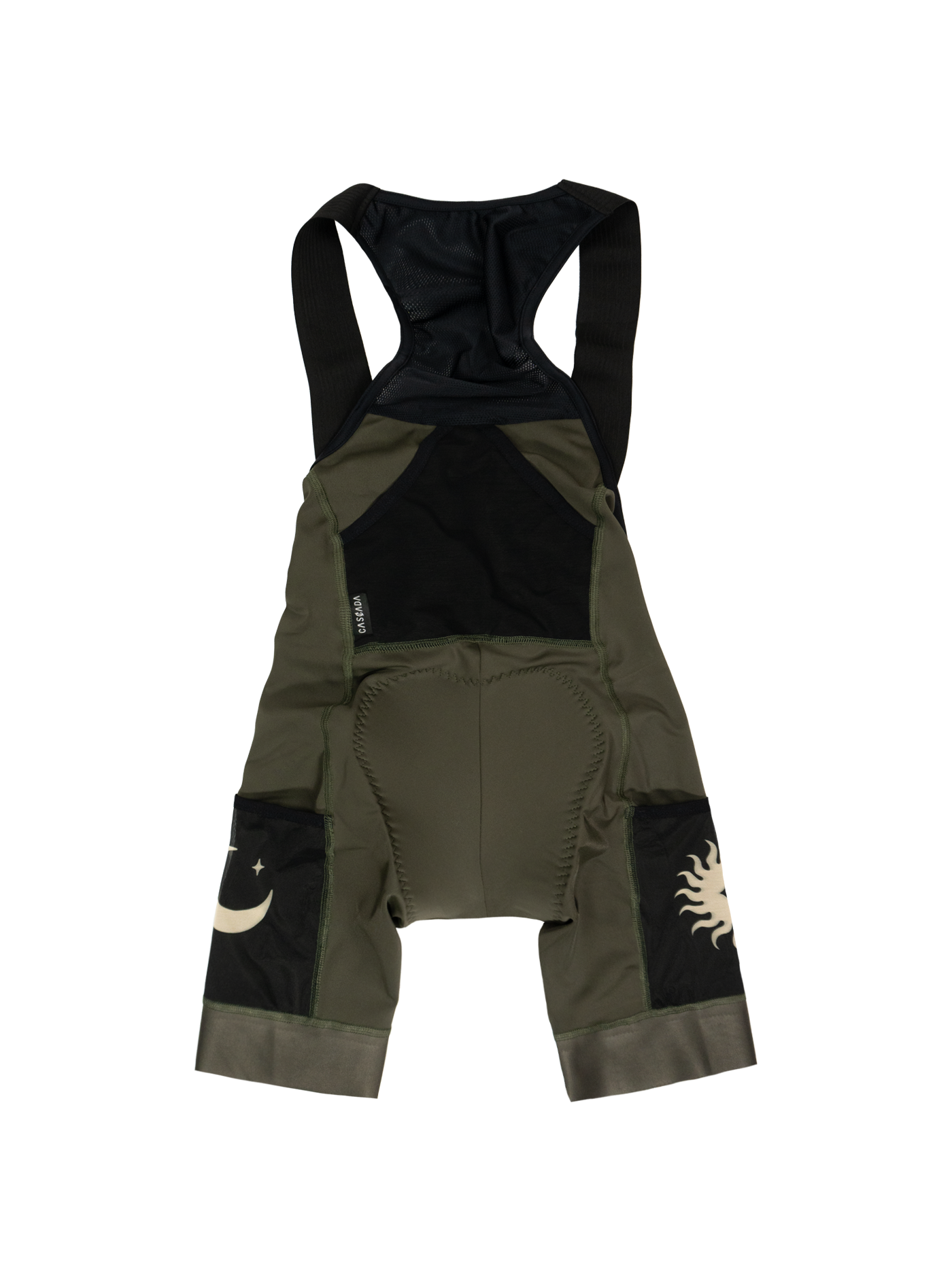 Cargo Bib Shorts - Olive
