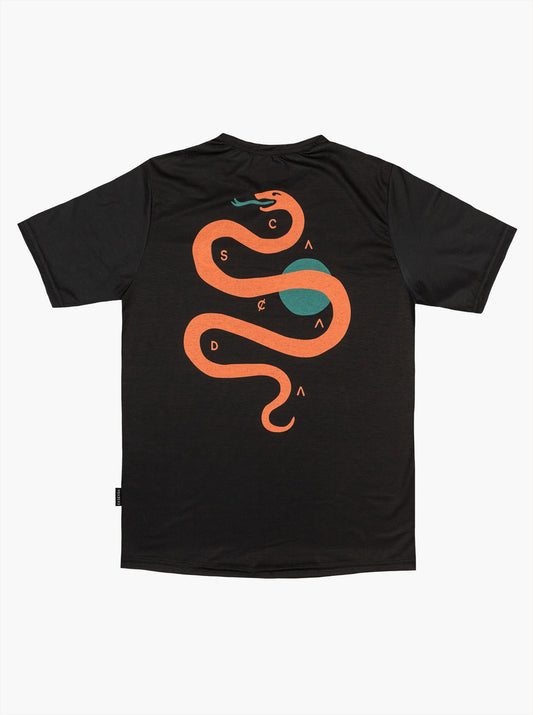 Trail T-Shirt - Snakebite - Acid Black