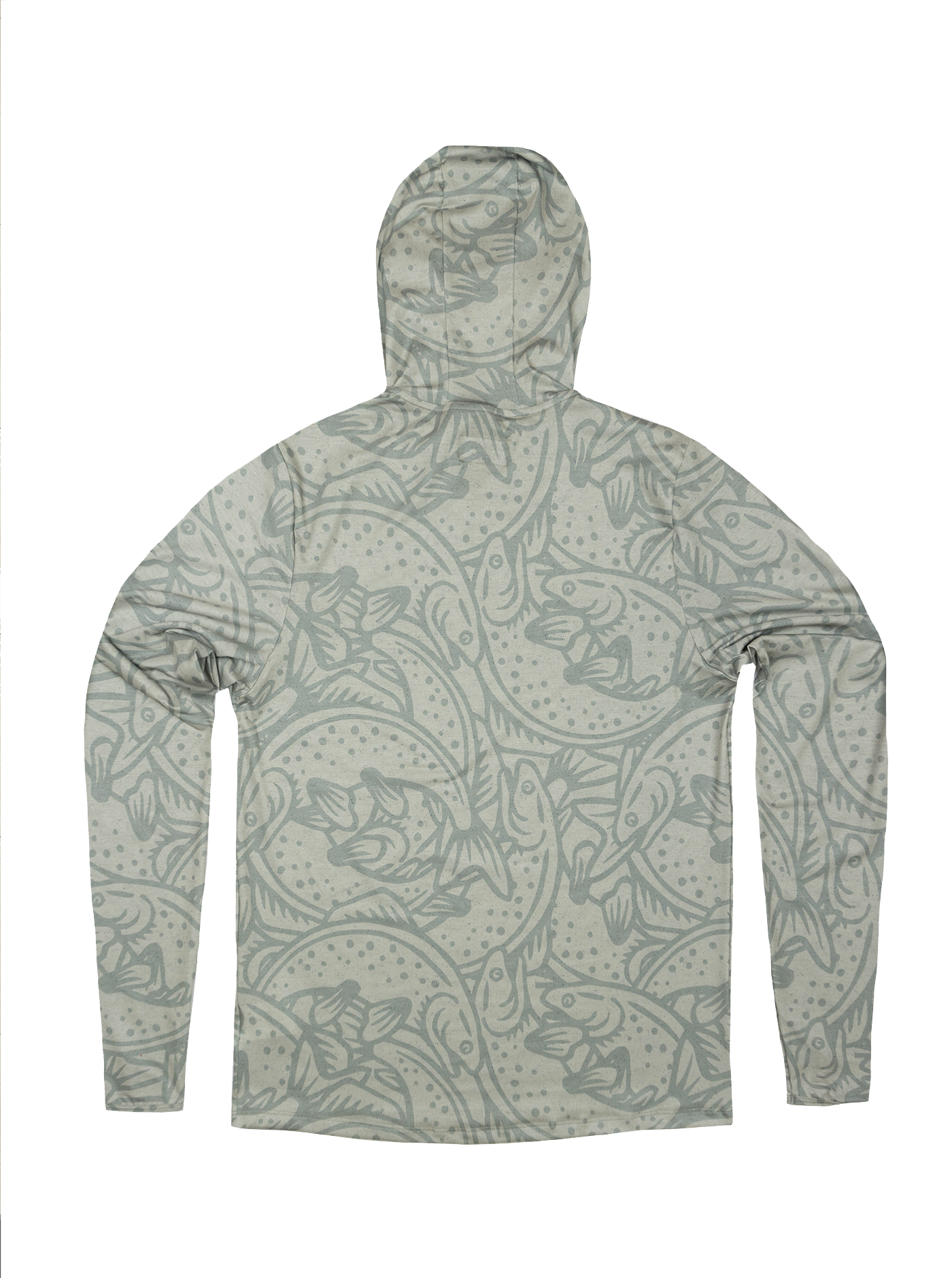 Trail T-Shirt Hoodie - Loyal To The Waters - Sage