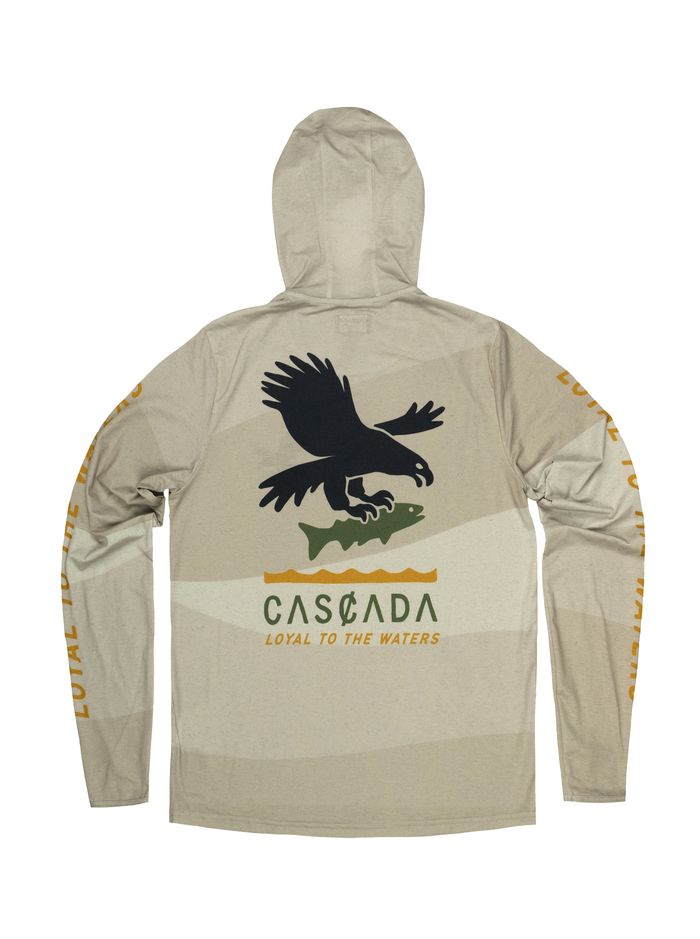 Trail T-Shirt Hoodie - Loyal To The Waters