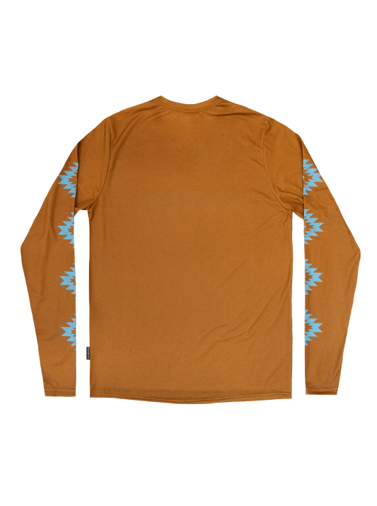 Trail Long Sleeve T-Shirt - Mesa - Desert Clay