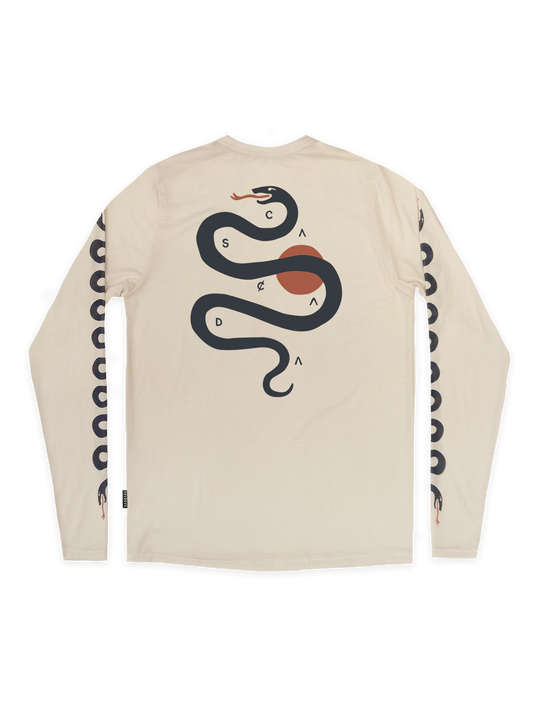 Trail Long Sleeve T-Shirt - Snakebite - Sand