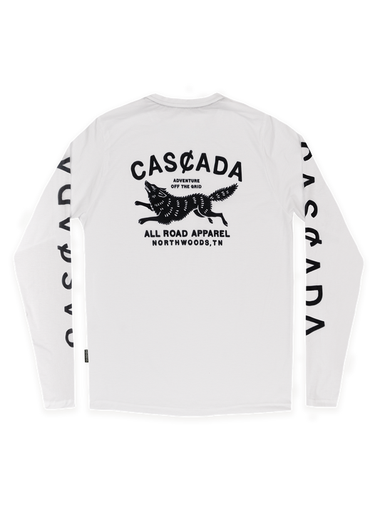 Trail Long Sleeve T-Shirt - Off The Grid - White