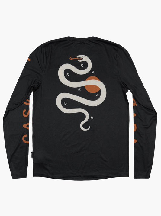 Trail Long Sleeve T-Shirt - Snakebite Black