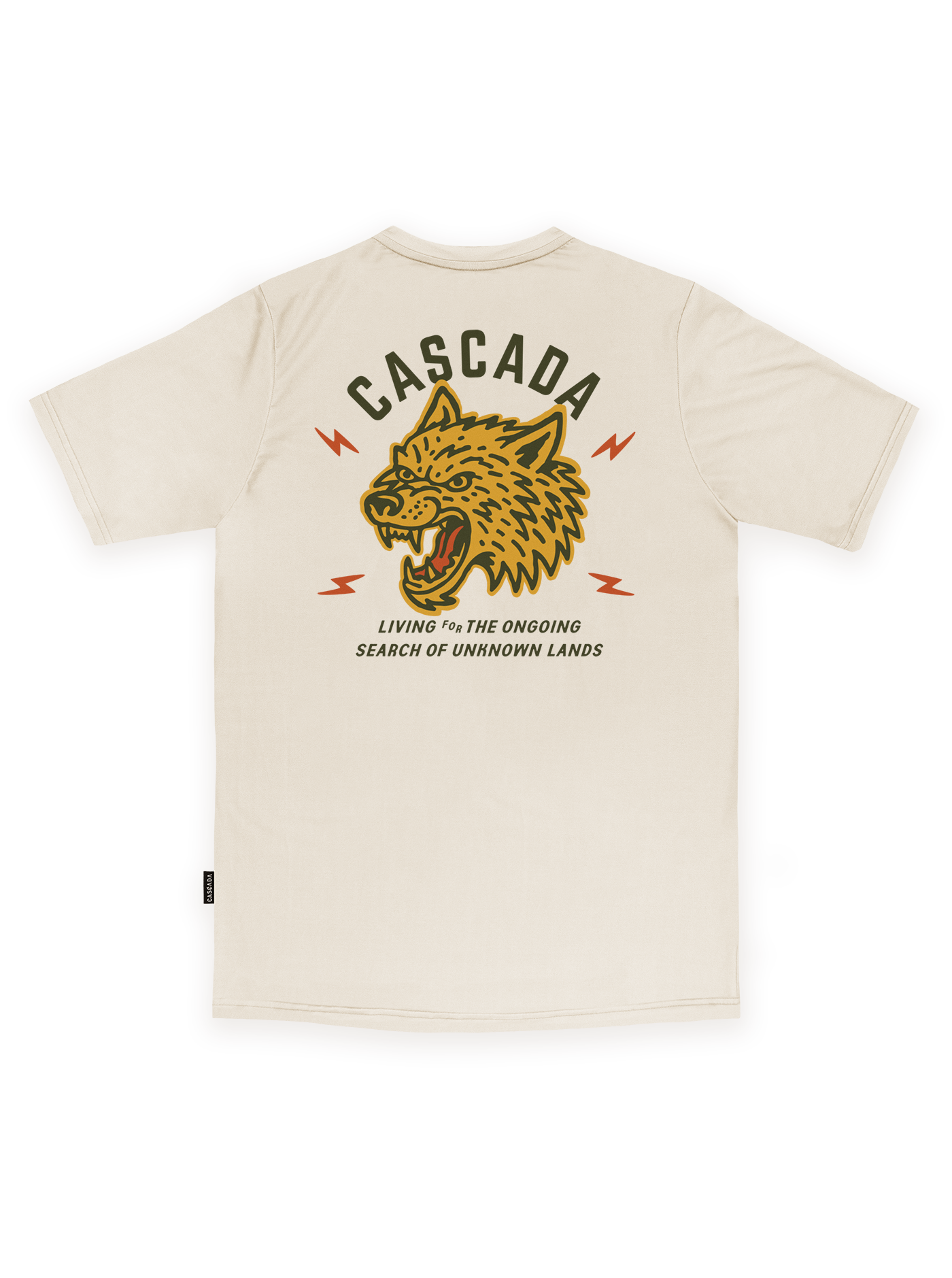 Trail T-Shirt - Midnight Run - Cream