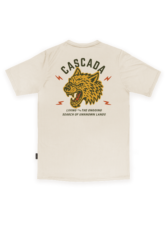 Trail T-Shirt - Midnight Run - Cream