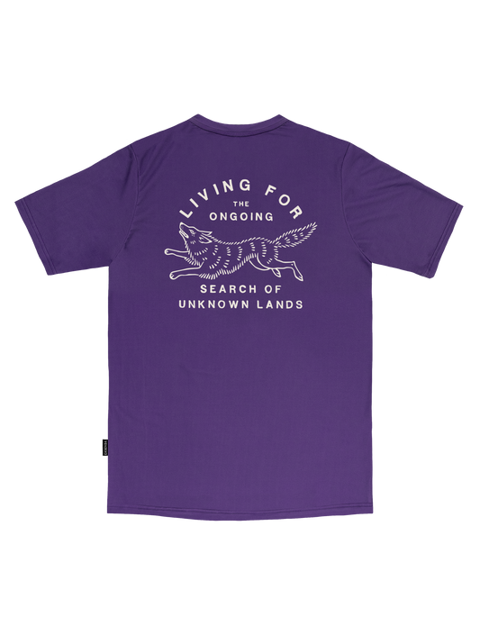 Trail T-Shirt - Classic Logo - Purple Haze