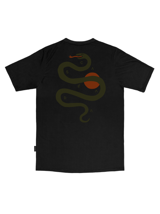 Trail T-Shirt - Snakebite - Black