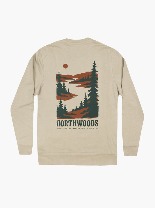 Unisex Classic Crew - Northwoods Sand