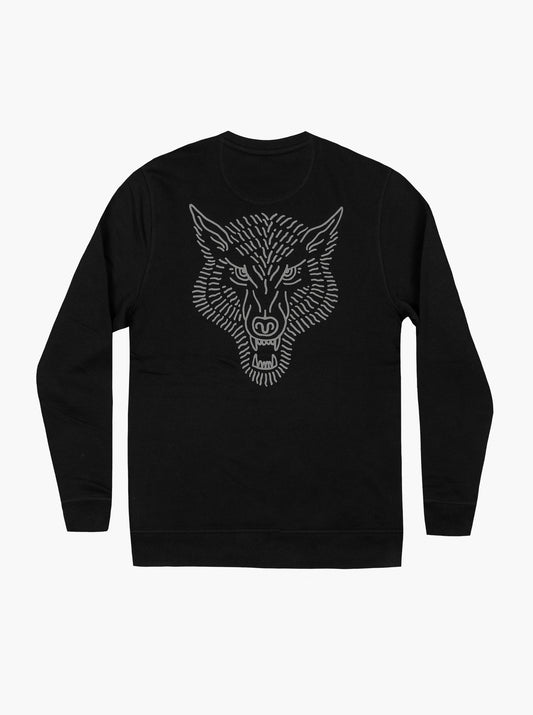 Unisex Classic Crew - Wolfhead