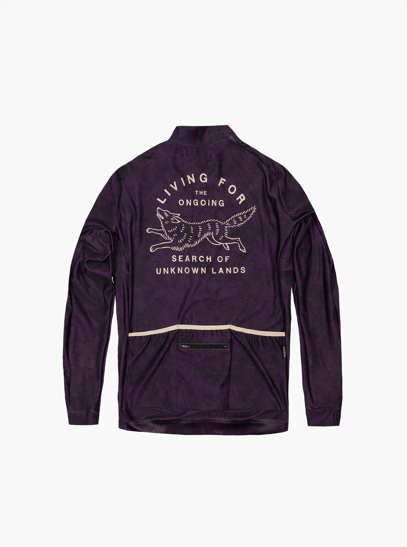 Women's Cycling Long Sleeve Jersey - Haze Plum