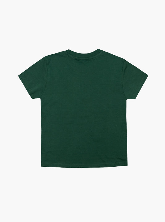 Youth Cotton T-Shirt - Forest Green