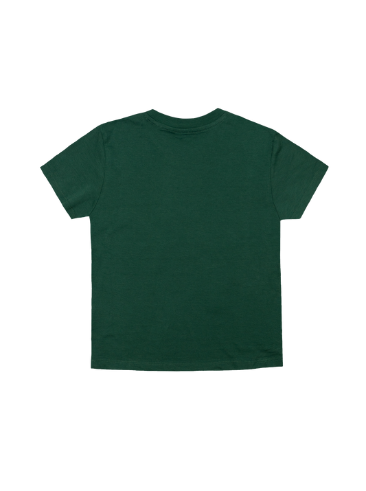 Youth Cotton T-Shirt - Forest Green